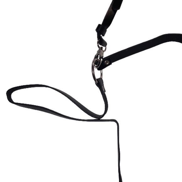 Sexy Vegan Leather Harness Waist Trainer Lingerie - Picture 5 of 13